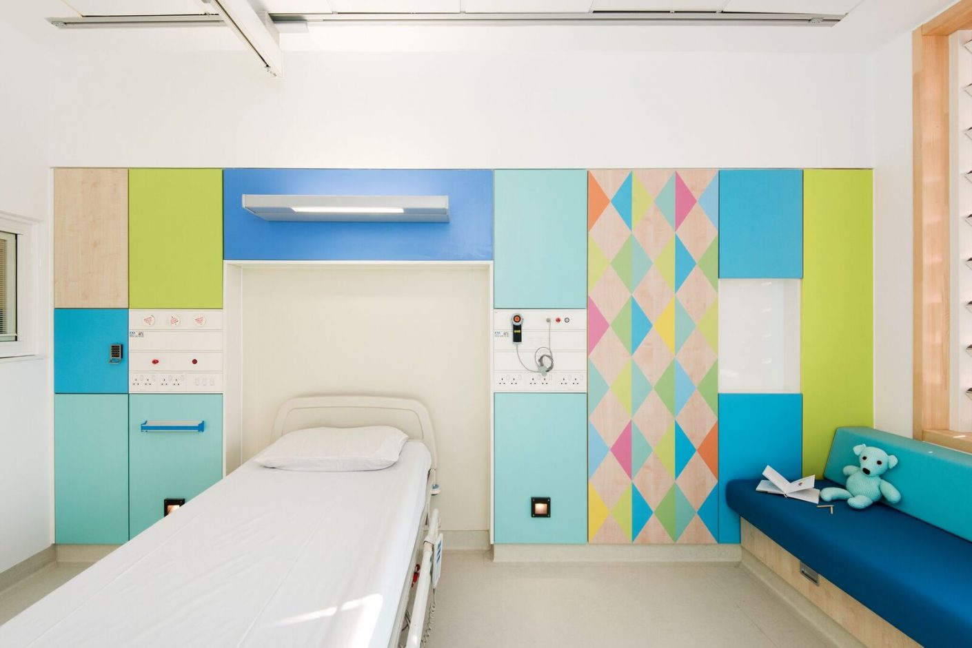 Morag Myerscough Kinderkrankenhaus Sheffield