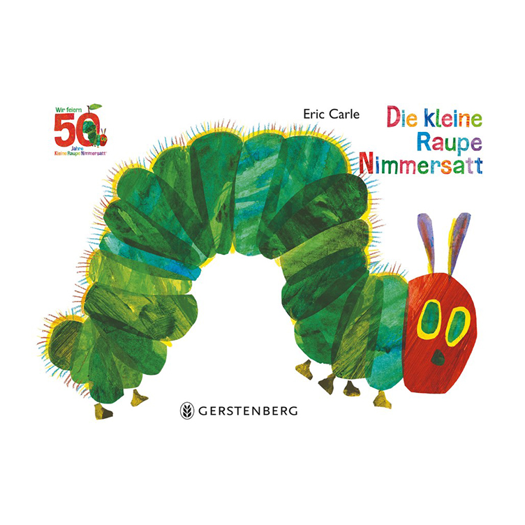 50 Jahre kleine Raupe Nimmersatt - 90 Jahre Eric Carle!