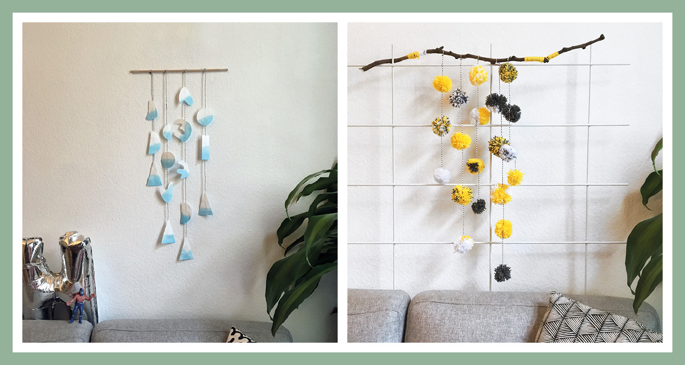 Diy Mobiles Aus Wolle Und Papier Fur Die Wanddeko Lunamag De