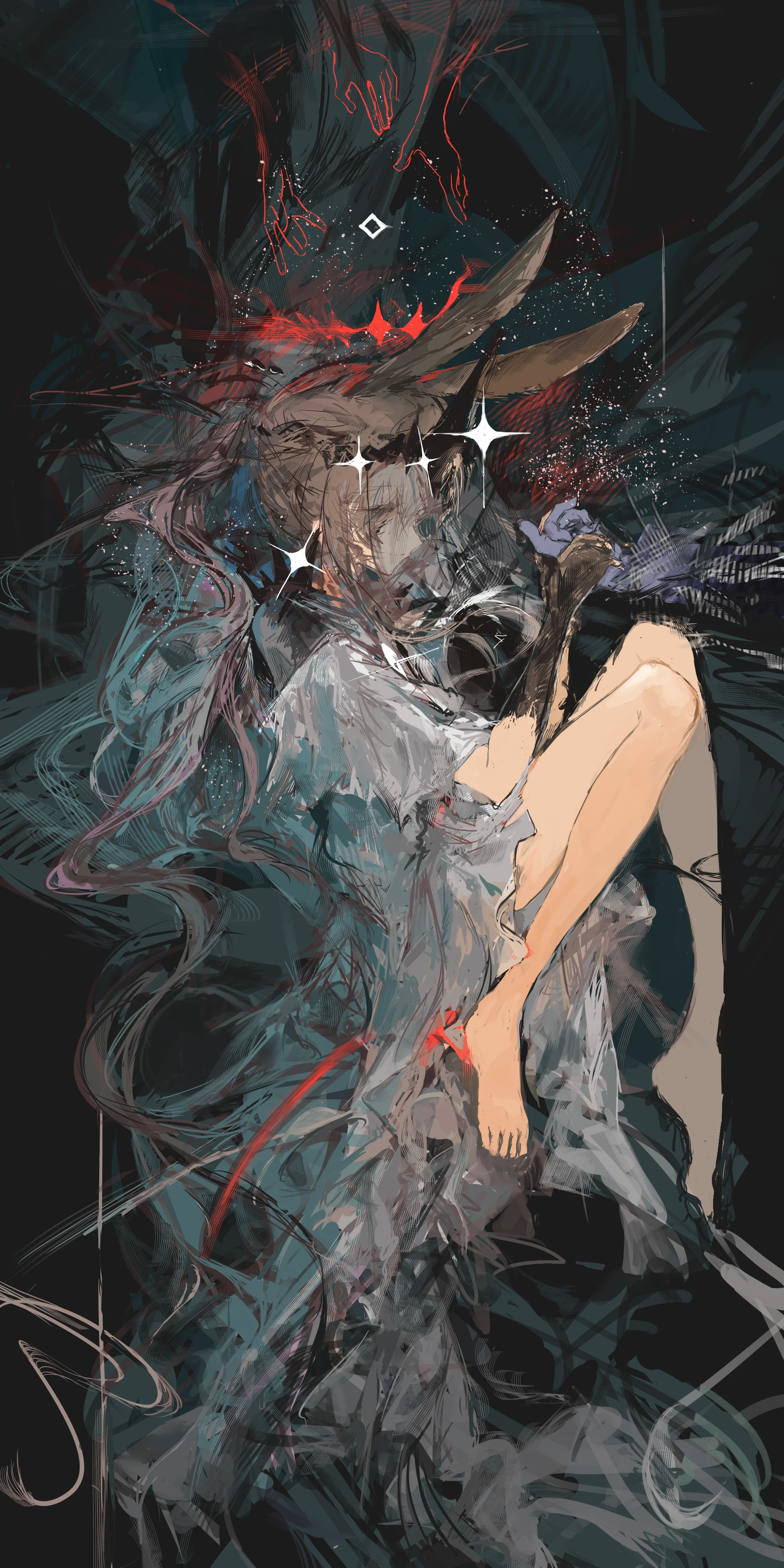 1girl, animal ears, rabbit ears