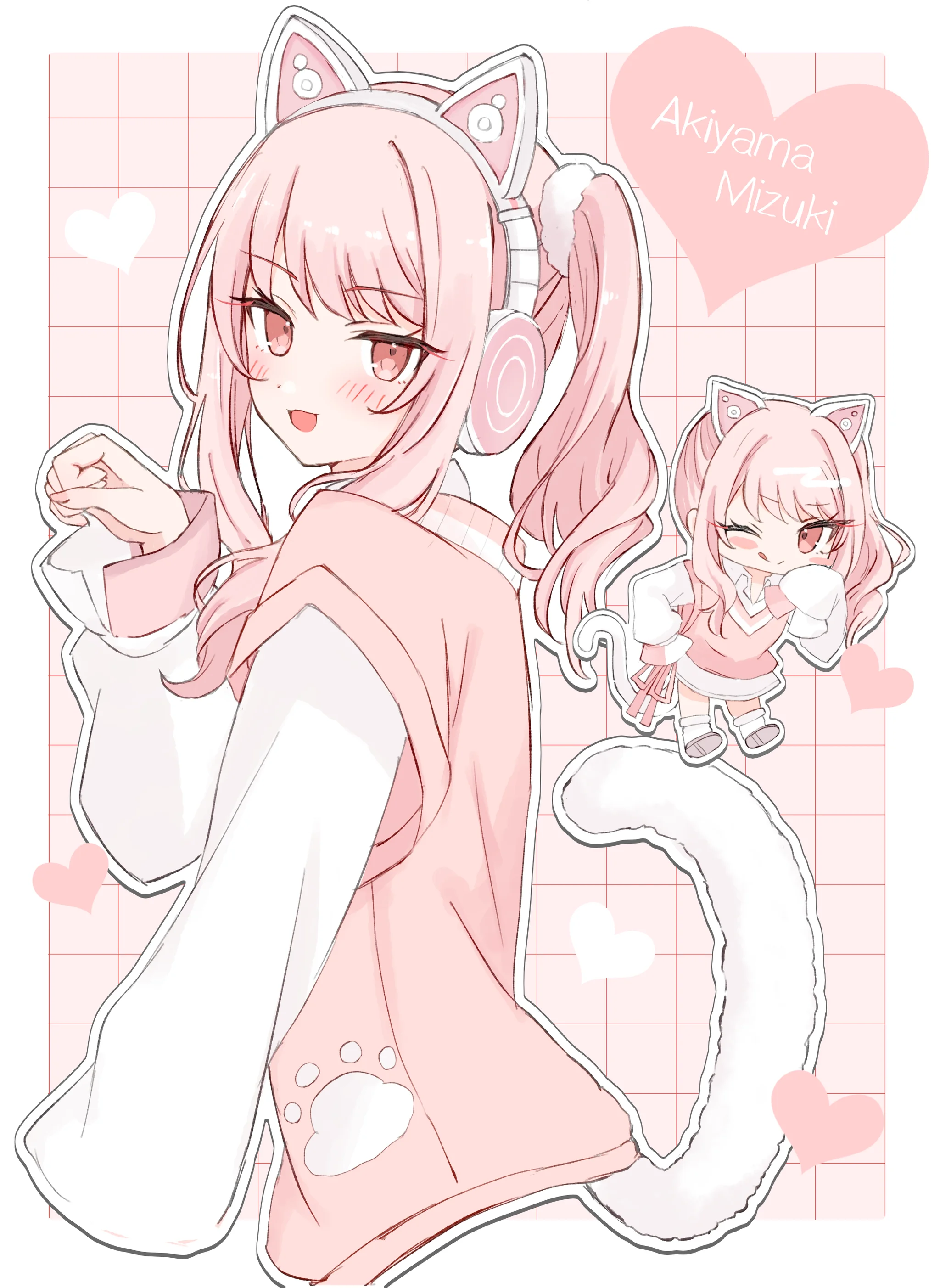 akiyama mizuki, 1other, animal ears