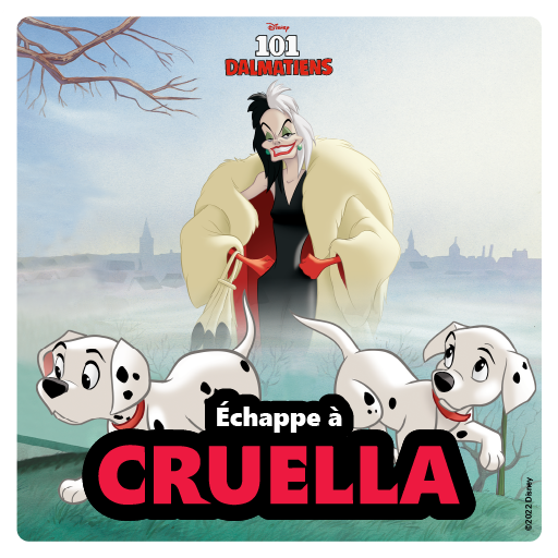 Défi vilain : échappe à Cruella !