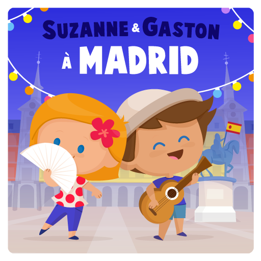 Coffret de 2 livres audio Suzanne & Gaston à Paris et à Londres 3+ -  Poupette Cakaouette