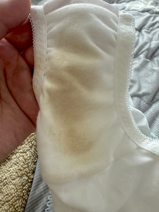 5日着用済み♡オナ3回お汚れパンティ♡