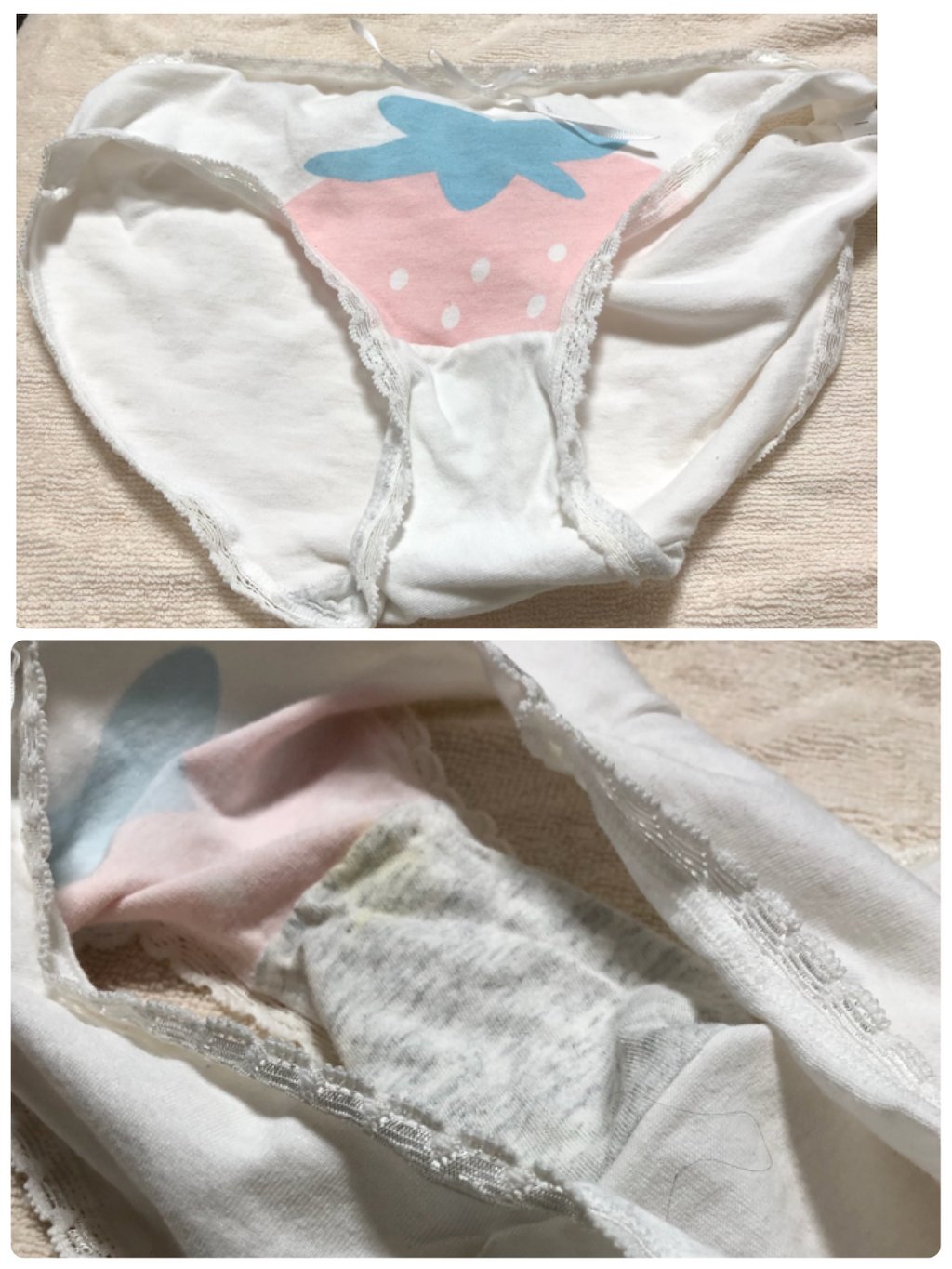 ロリパンツ 染み 