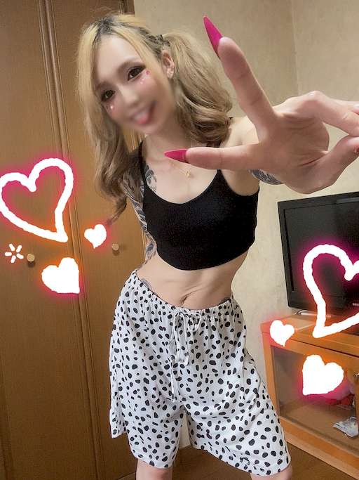 水玉が可愛い♡ハーフパンツ