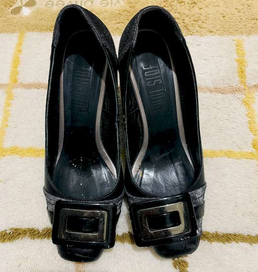 POOL SIDEの黒のパンプスとおまかせパンストorタイツセット💕