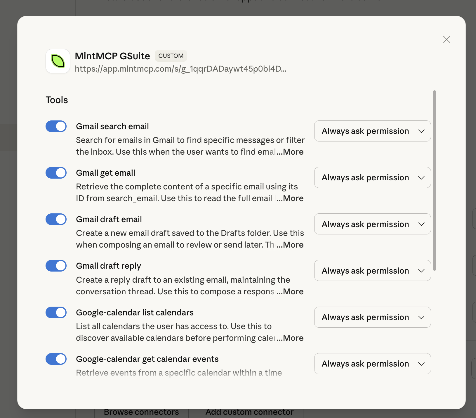 Virtual MCP added to client