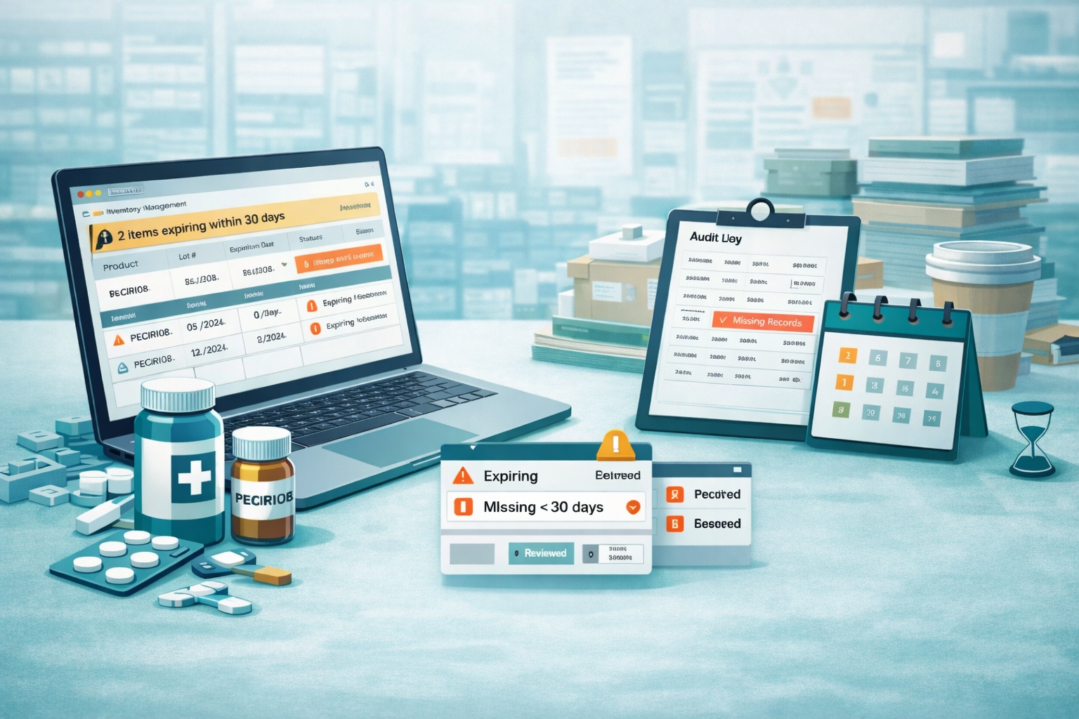Inventory and compliance challenges