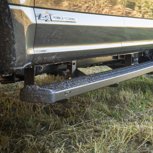 Grip Step™ Ford F350 running boards on the farm