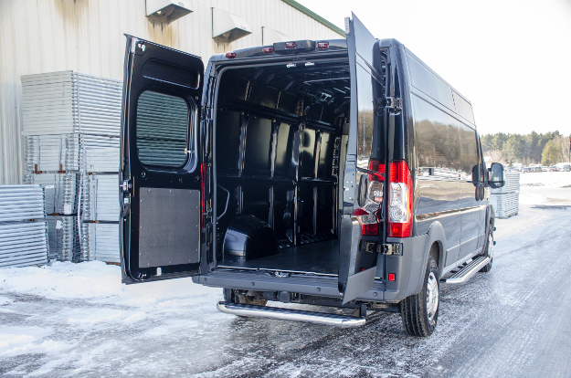 2017 Ram ProMaster 2500 with LUVERNE MegaStep® rear step