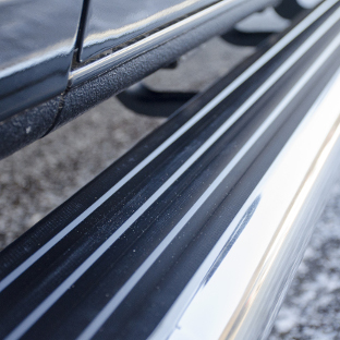 MegaStep® running boards with non-skid rubber treads by LUVERNE