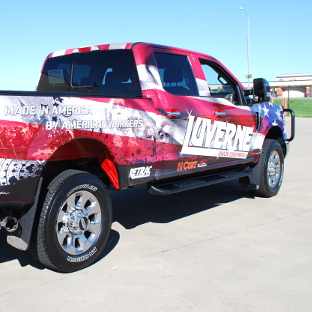 USA Ford F250 Super Duty with Side Entry Steps from LUVERNE