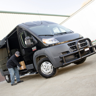 2017 Ram ProMaster 2500 work van with Tuff Guard® grille guard