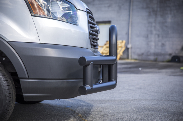 LUVERNE Tuff Guard® grille guard on Ford Transit cargo van