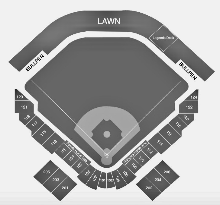 Surprise Stadium Seating Chart 