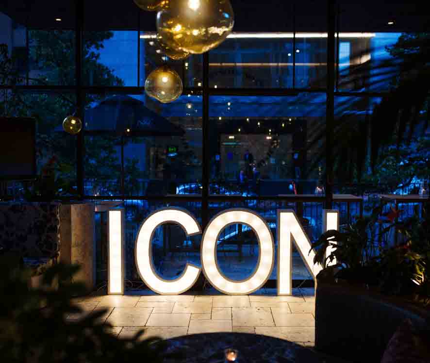 LED Letter Lights by Luxe Dream for Lililash + ICON