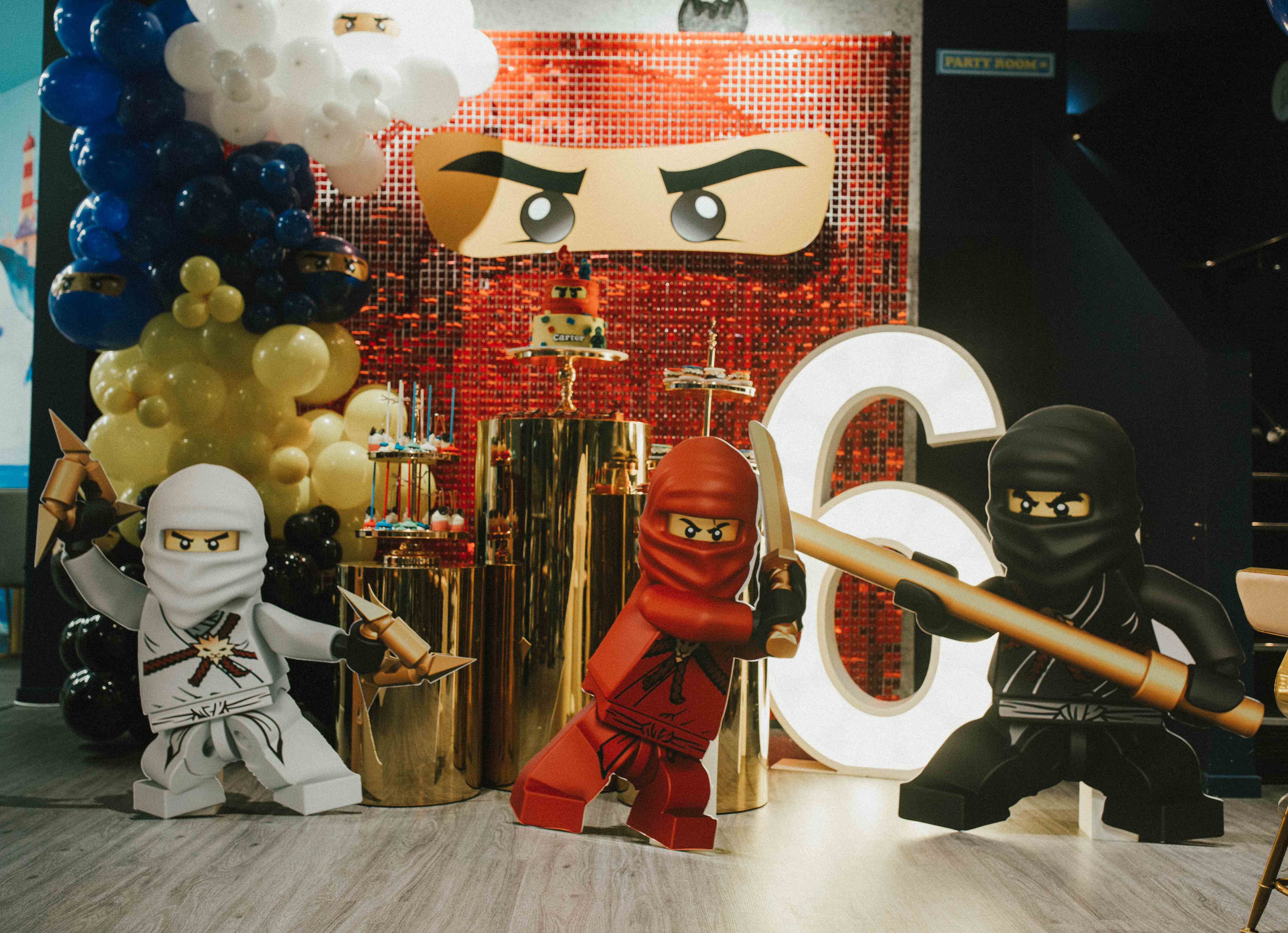 Ninjago Styling and Hire by Luxe Dream / Balloons by Bluebear