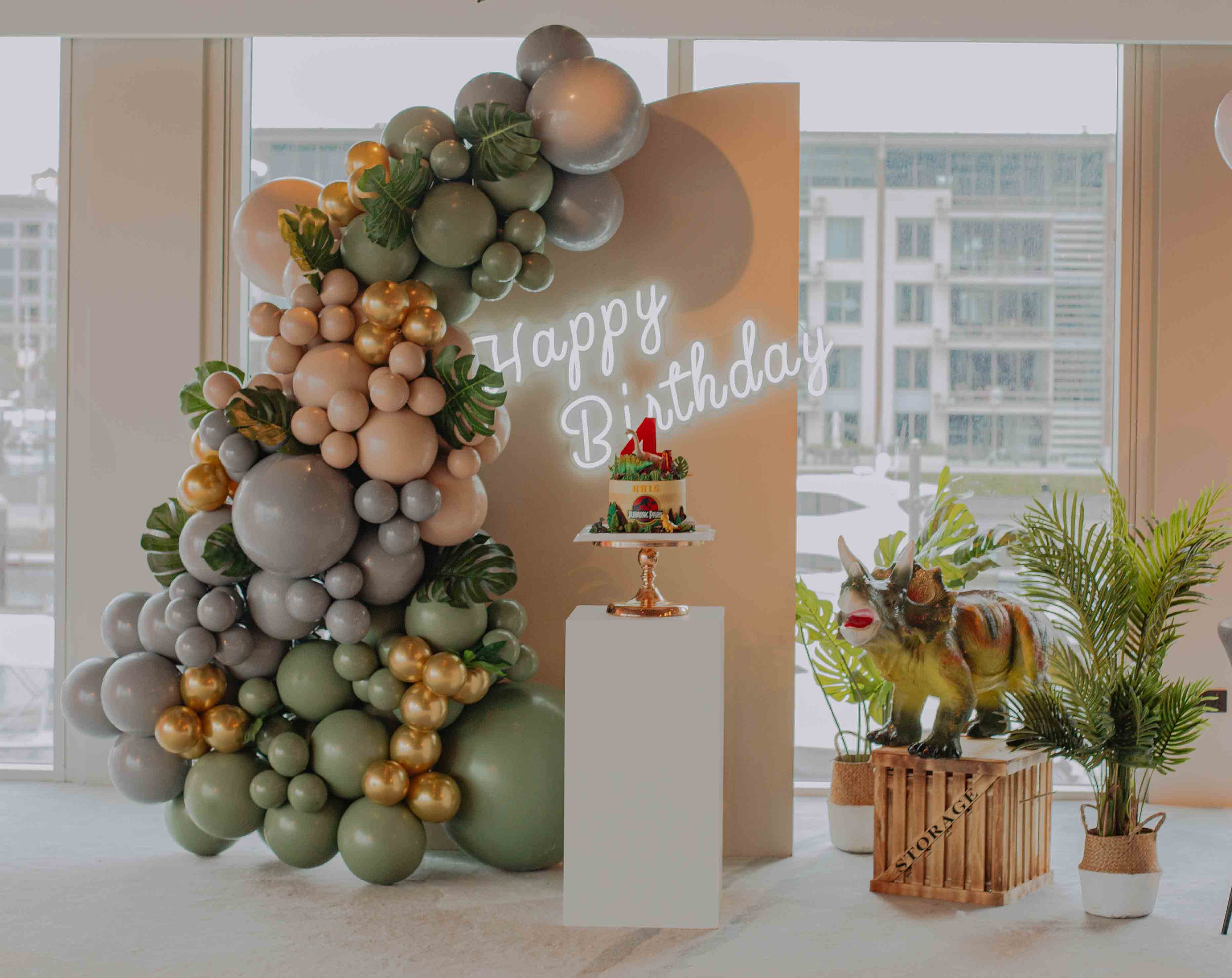 Mini Dino Party // Styling and Hire by Luxe Dream 