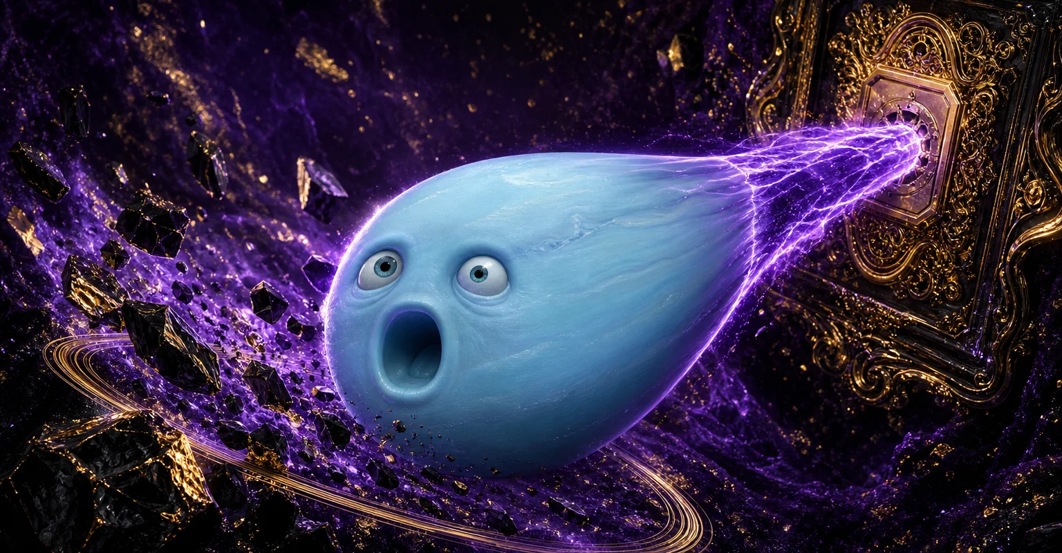 اورانوس retrograde — Luxtra cosmic card