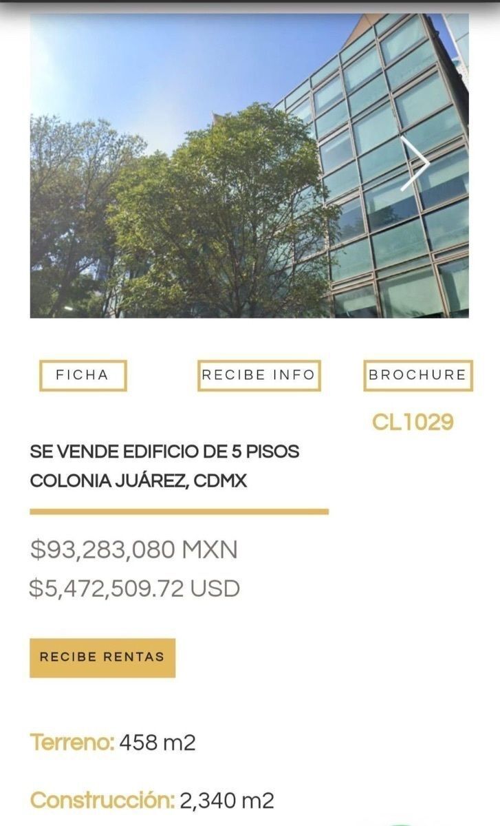 54, Londres, Asturias, 06600 con 0 Recámaras, 0 Baños, 2340 Metros Cuadrados y $109,450,194.40 54, Londres, Asturias, 06600 con 0 Recámaras, 0 Baños, 2340 Metros Cuadrados y $109,450,194.40