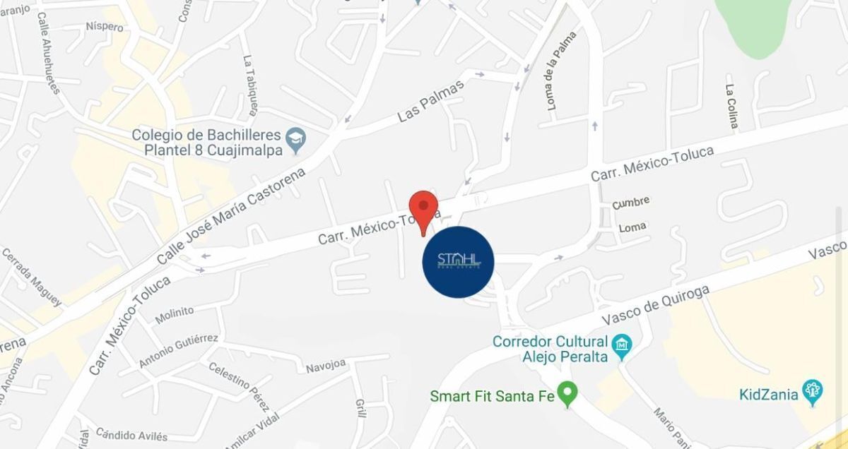 5420, Carretera México-Toluca, Santa Fe, Cuajimalpa, 05340 con 0 Recámaras, 0 Baños, 1200 Metros Cuadrados y $105,600,000 5420, Carretera México-Toluca, Santa Fe, Cuajimalpa, 05340 con 0 Recámaras, 0 Baños, 1200 Metros Cuadrados y $105,600,000