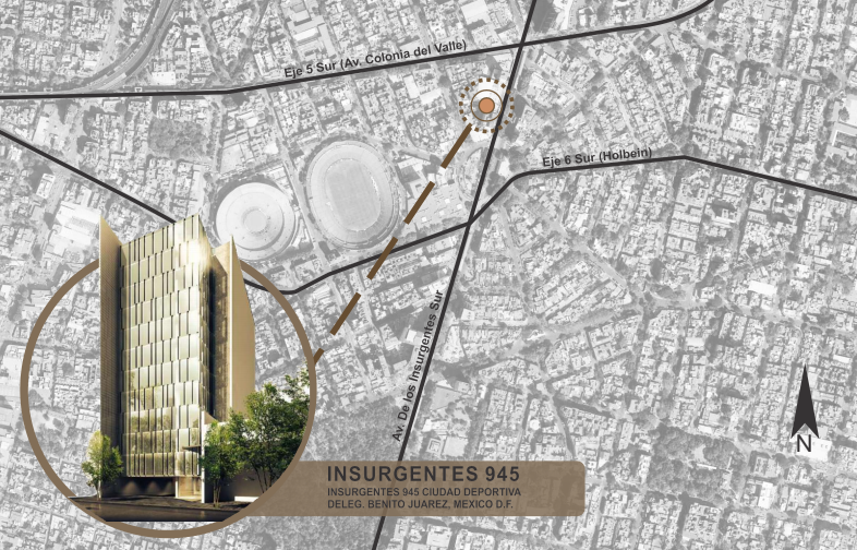 945, Avenida Insurgentes Sur, Ciudad de los Deportes, 03710 945, Avenida Insurgentes Sur, Ciudad de los Deportes, 03710
