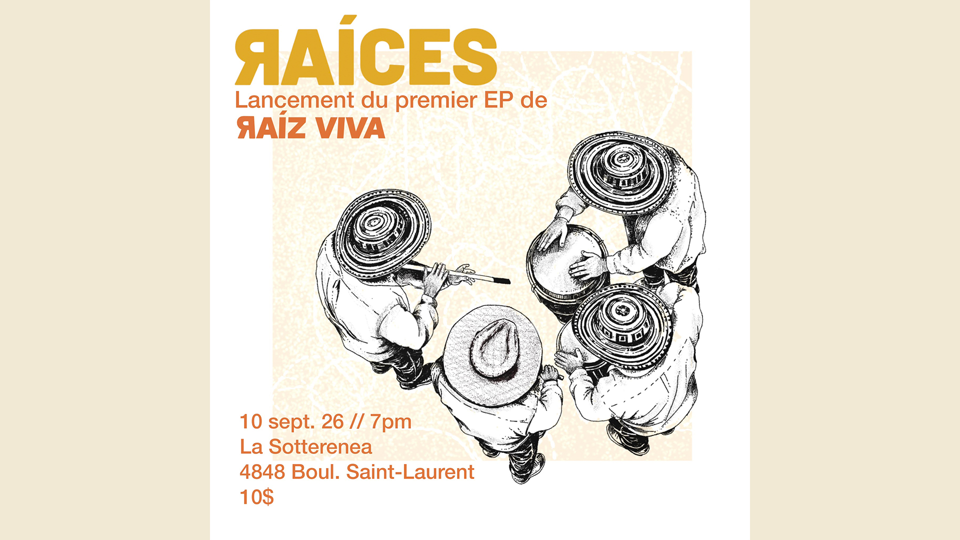 Raíz Viva - lancement du premier EP " Raíces "