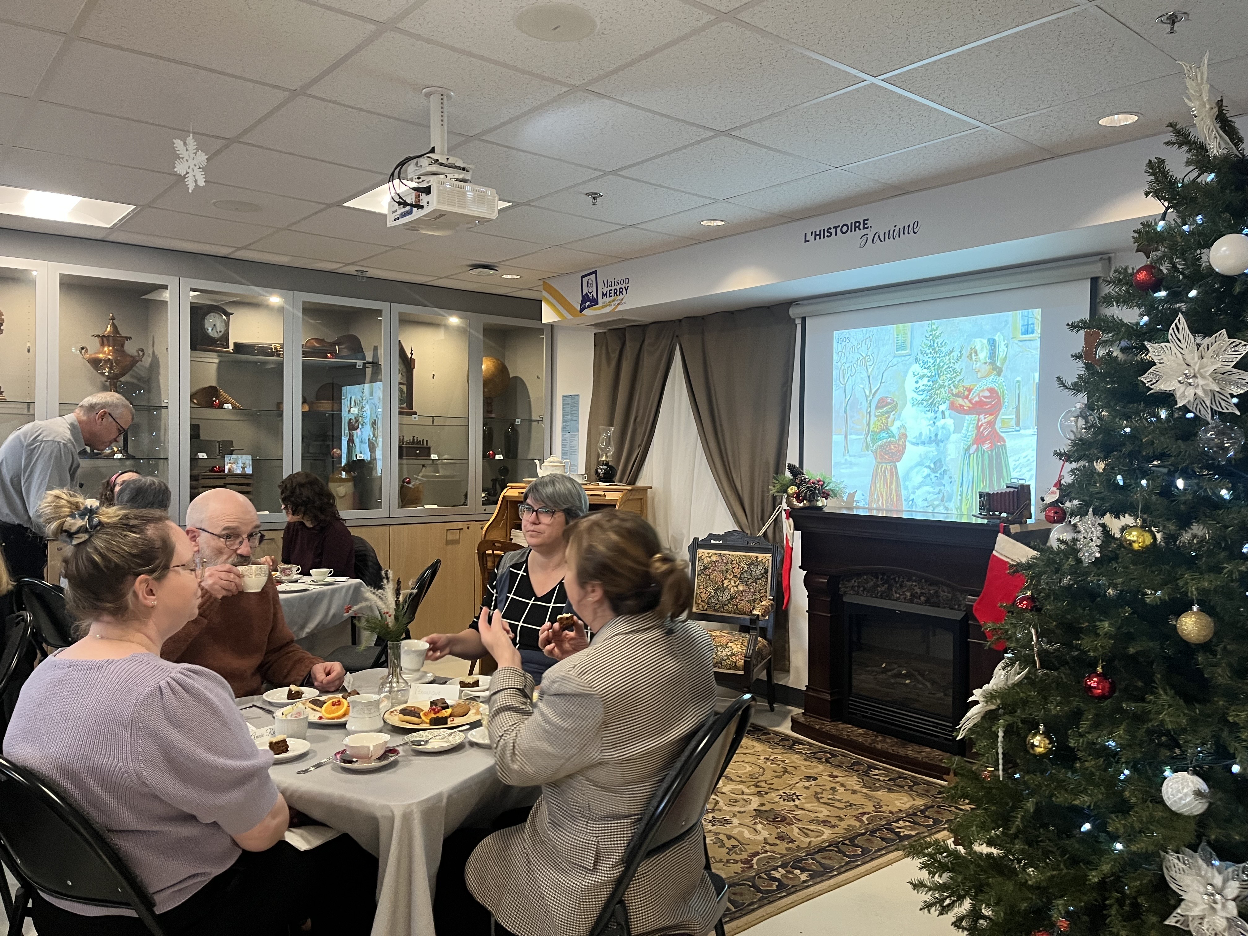 Thé de Noël des Merry