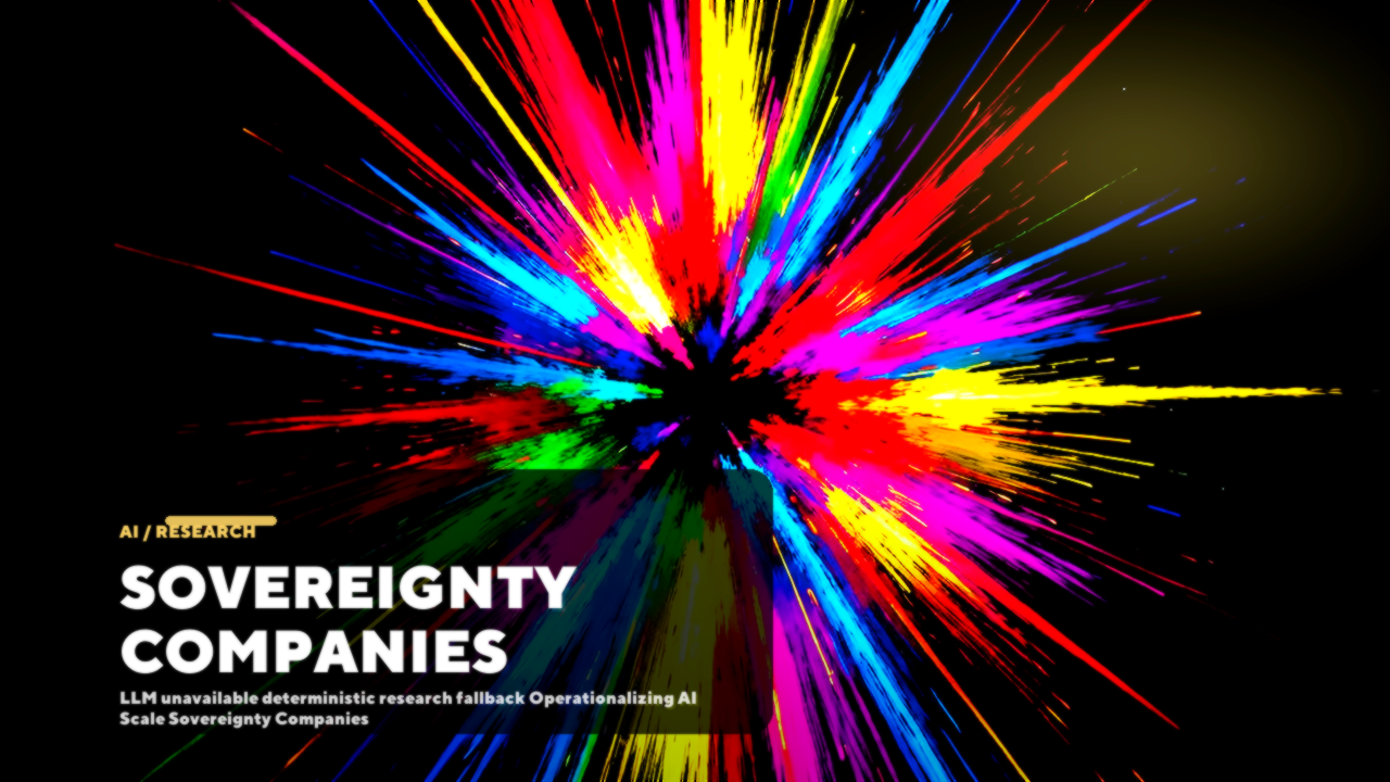 Operationalizing AI for Scale and Sovereignty