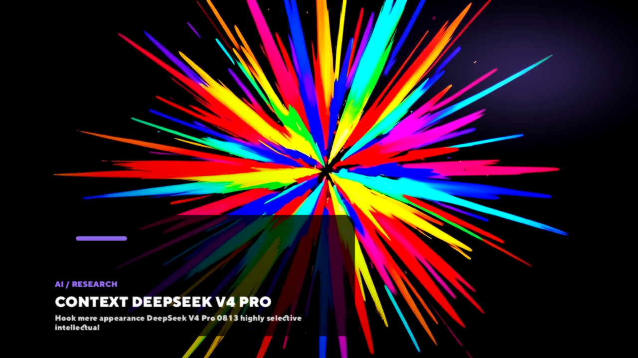 DeepSeek V4 Pro 0813