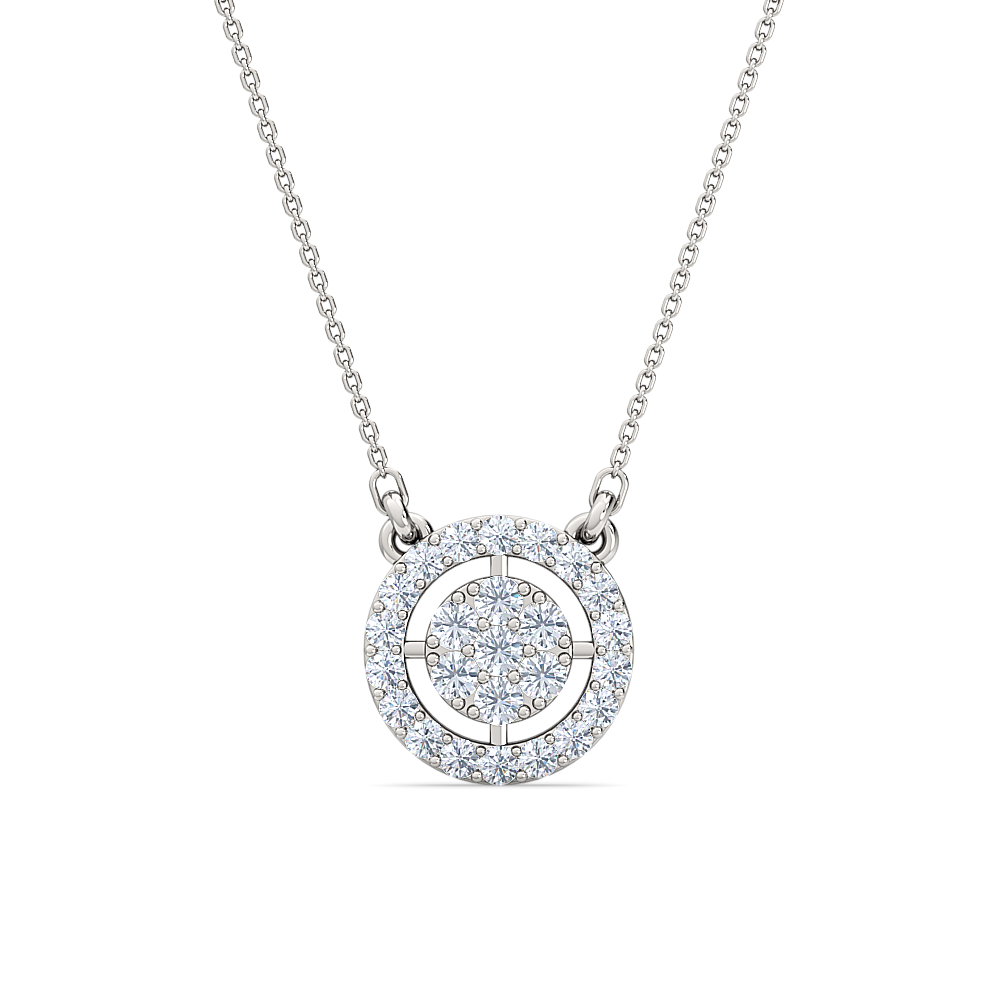 circular-halo-diamond-necklace-in-sterling-silver