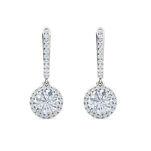 925-silver-halo-round-brilliant-cut-diamond-english-lock-earring