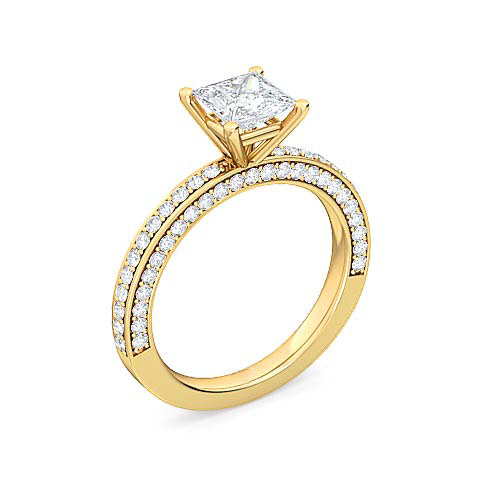 0-4-ct-princess-diamond-pave-engagement-ring-in-18k-yellow-gold