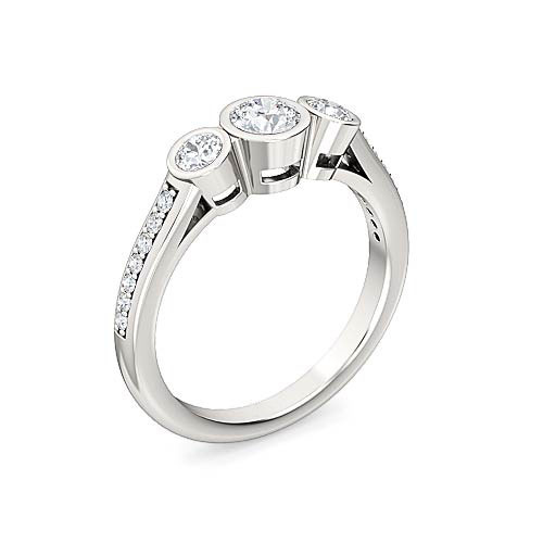 round-brilliant-diamond-three-stone-and-pave-set-diamond-engagement-ring-in-silver-925