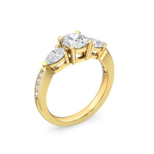 9k-yellow-gold-three-stone-round-brilliant-and-pave-set-diamond-engagement-ring