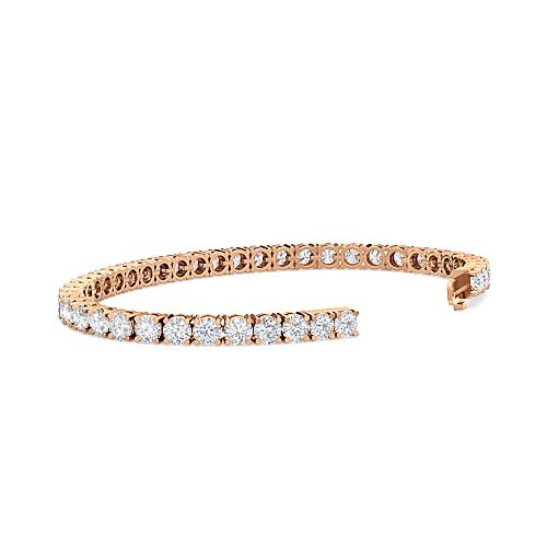 four-prong-diamond-tennis-bracelet-in-9k-rose-gold