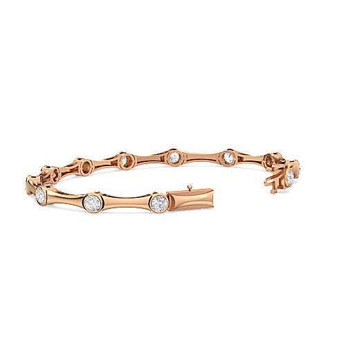 bezel-fit-diamond-bracelet-in-rose-gold