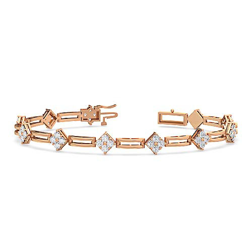 rhombus-brilliant-diamond-bracelet-in-rose-gold