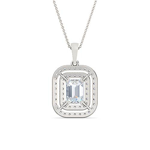 double-halo-emerald-diamond-solitaire-pendent-in-white-gold