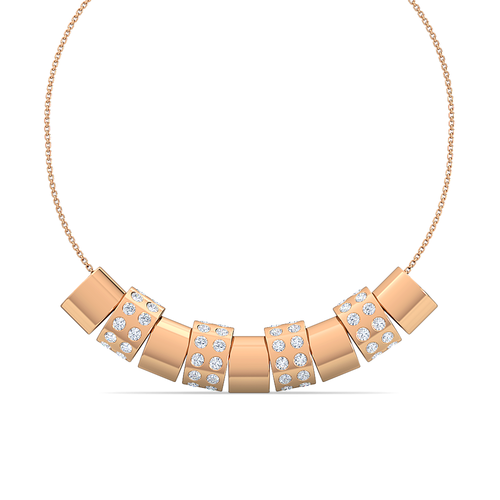 stylish-craftsmanship-diamond-necklace-in-rose-gold