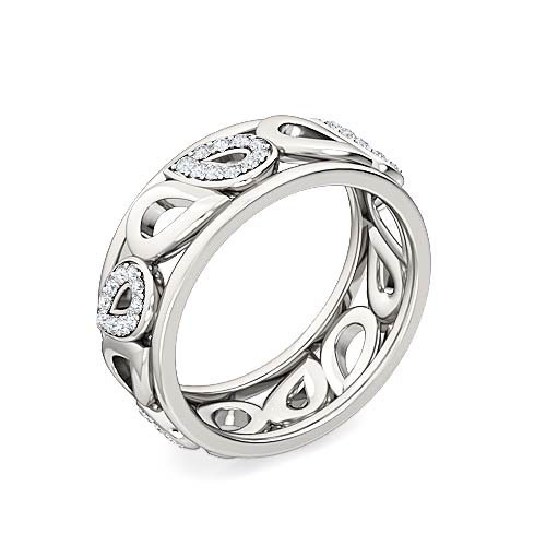 round-brilliant-cut-diamond-petal-shape-eternity-ring