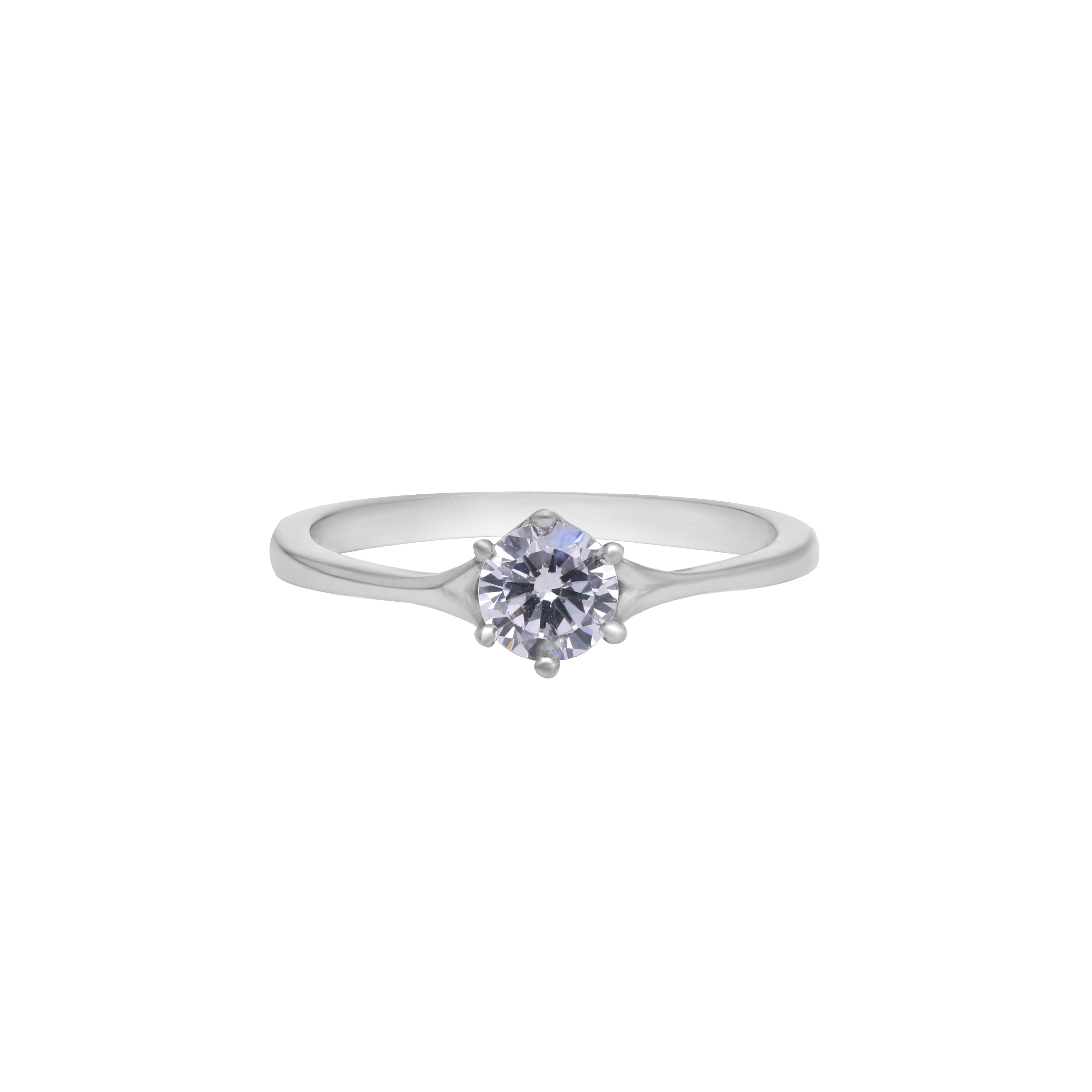 regal-round-solitaire-engagement-ring-for-women