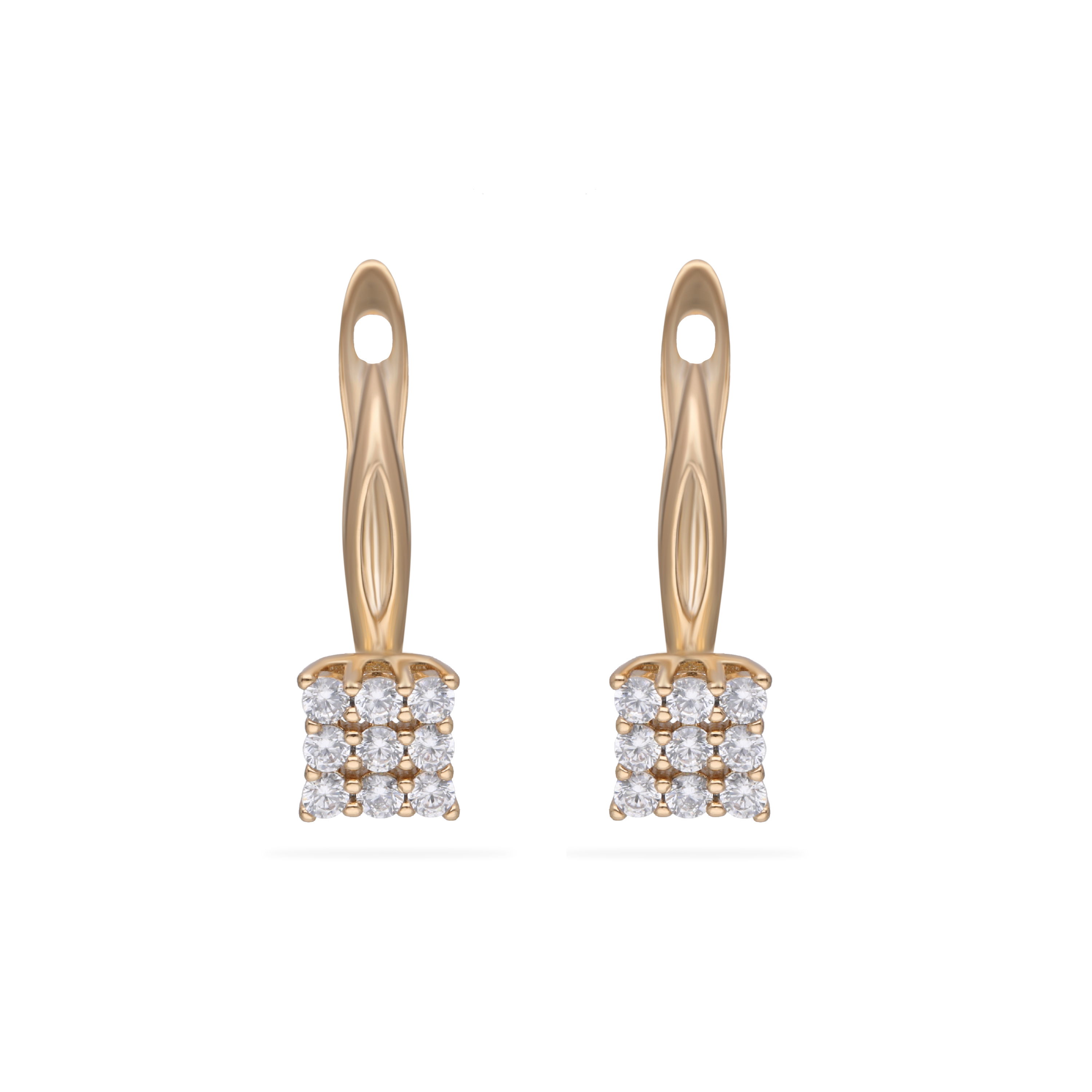 square-diamond-hoop-earring-in-14kt-rose-gold