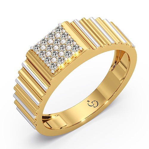 effortless-elegance-yellow-gold-diamond-ring-for-men