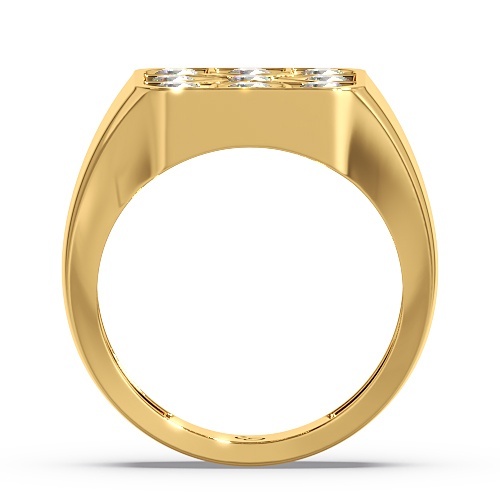 elegant-carved-men-s-14k-gold-diamond-ring-9-round-brilliant-diamonds