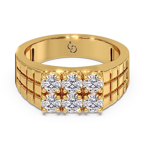 14k-gold-men-s-diamond-ring-with-6-round-brilliant-stones