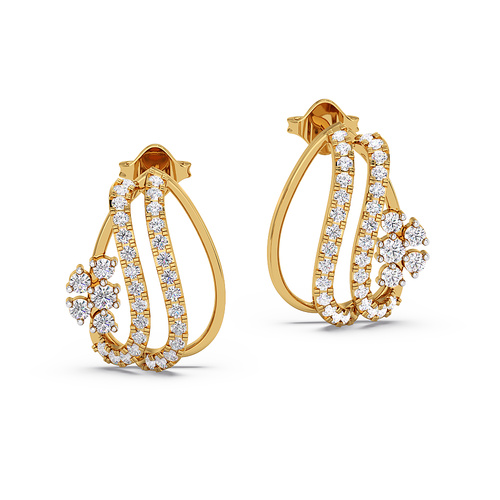 dazzling-bloom-14k-gold-diamond-stud-earring-for-women