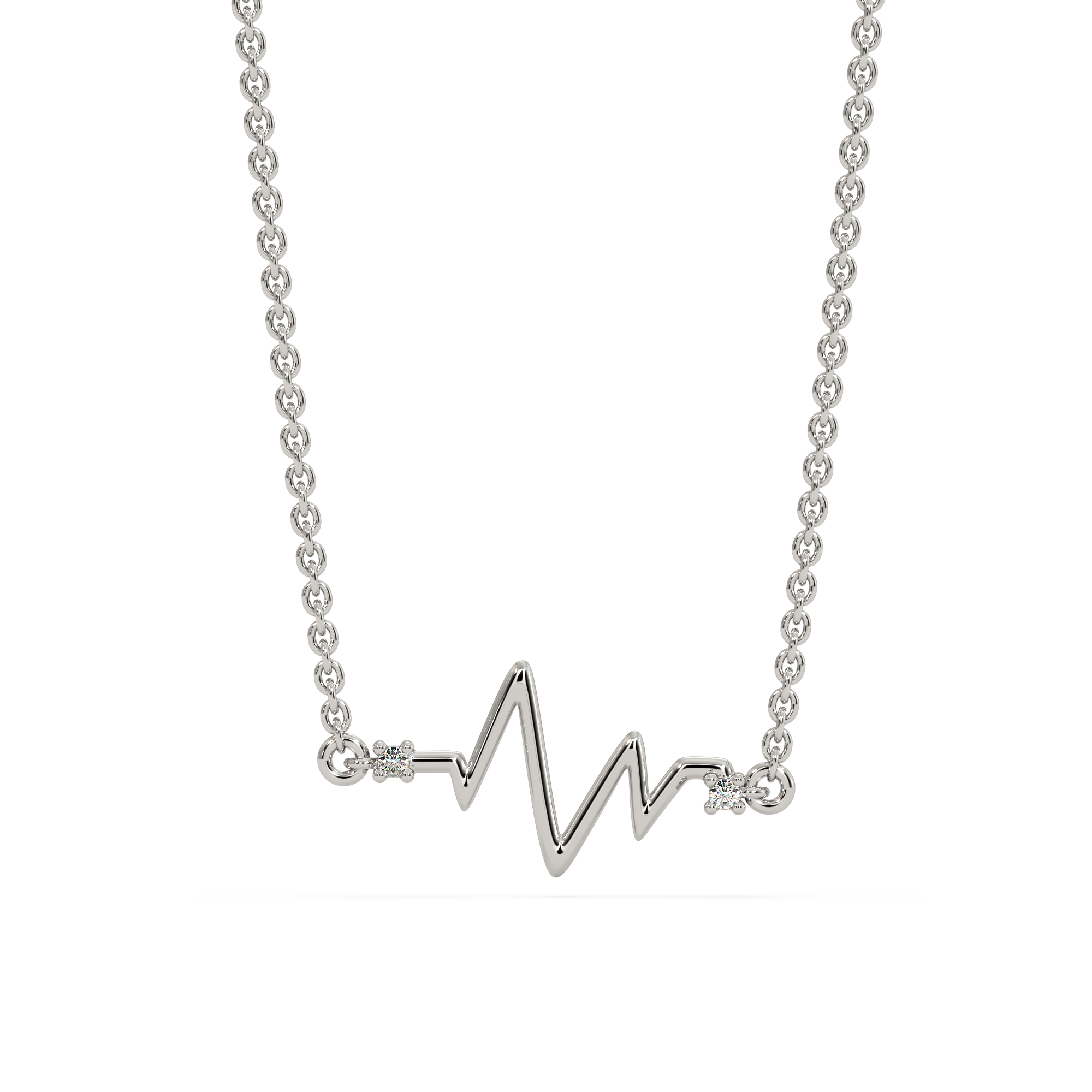 925-sterling-silver-heartbeat-diamond-pendant