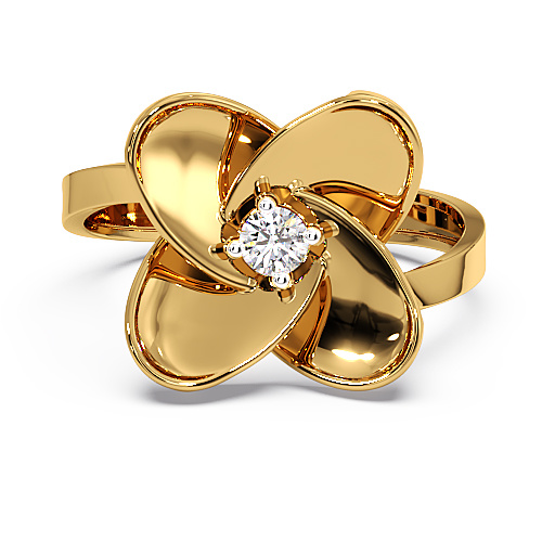 elegant-flower-shaped-solitaire-diamond-ring-for-women